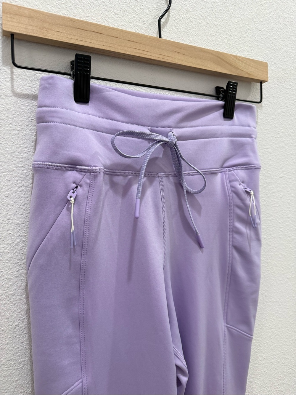 Aerie OFFLINE Warmup High Rise Fleece Lined Leggings Purple M NWT